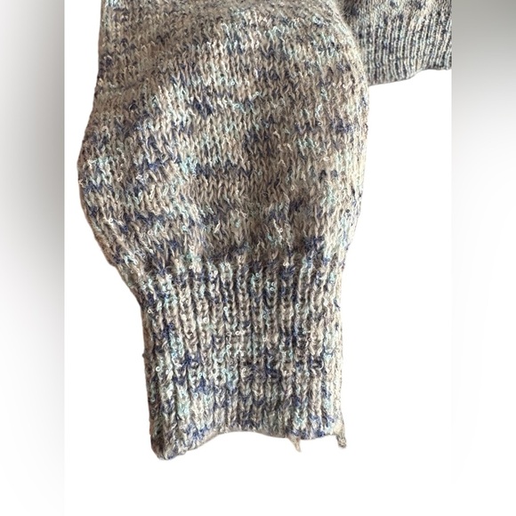 Willow & Root women’s knit lightweight sweater yellow gray sz XS preloved - Picture 3 of 6